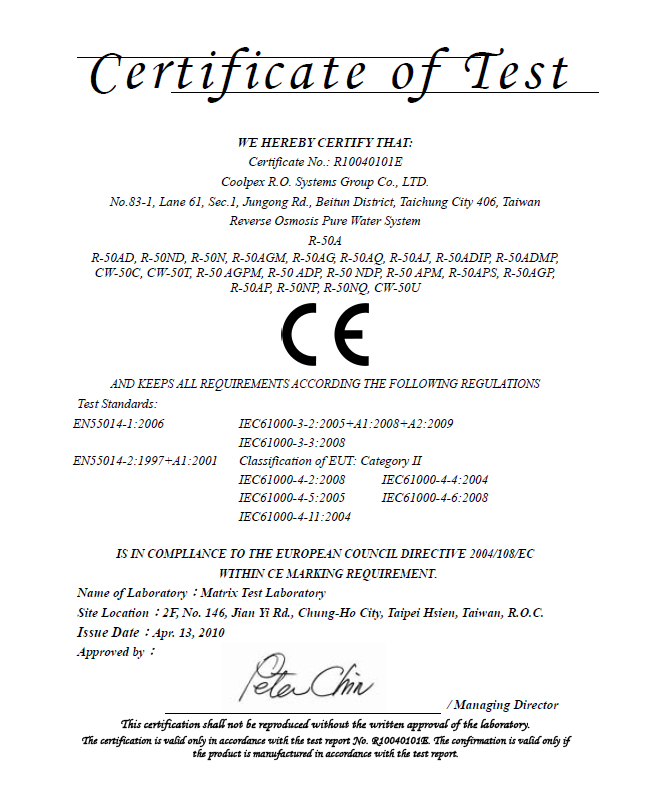 CERTIFICATE-1